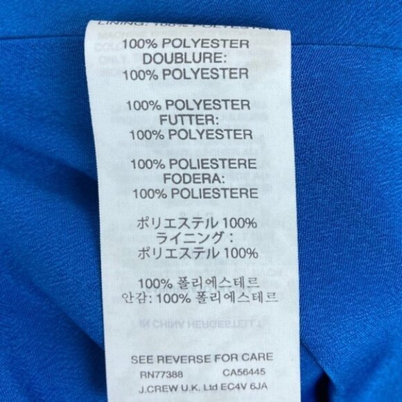 J Crew Bandana Print Flutter Mini Skirt Vintage Scarf Blue Size 2 Bohemian Boho - Picture 6 of 9